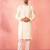 cream zardozi kurta pant set - navratri wedding ethnic wear