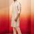 Beige digital print kurta with pyjama - sophisticated festive set