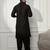 black kurta patiala set with dupatta – chikankari kurta, patiala bottom, rayon dupatta – perfect for grand celebrations.