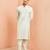mint green viscose kurta with mint green pant - festive collection