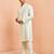 mint green viscose kurta with mint green pant - festive collection