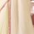 Off white chiffon embroidered fancy-sarees with bridal embroiderd blouse