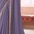 Lavender chiffon embroidered wedding-sarees with bridal embroiderd blouse