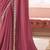 Peach chiffon embroidered bollywood-sarees with bridal embroiderd blouse