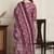 Pink cotton blend printed ready to wear patiala salwar suit