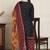 maroon cotton blend printed ready to wear patiala salwar suit