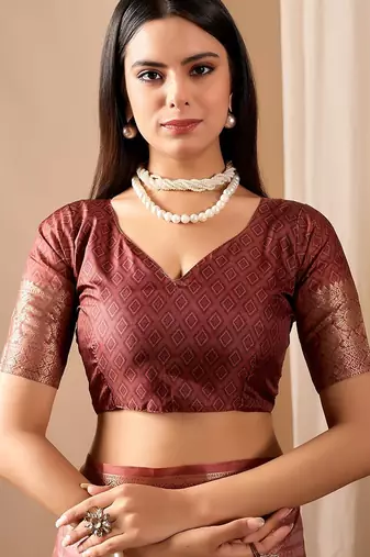 multicolor lichi silk saree with patola woven designs
