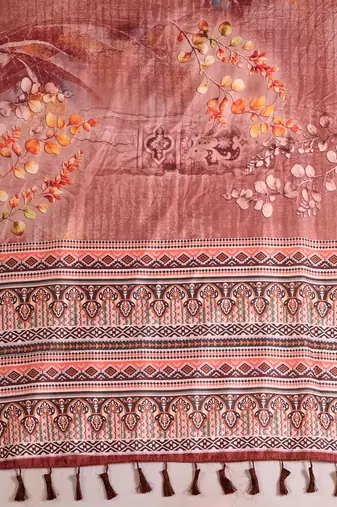 multicolor lichi silk saree with patola woven designs