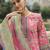 pink lawn cotton embroidered dress material