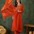 Women's Gorgeous Embroidery Chinon Fabric Flared Kurta Pant and Dupatta Set