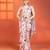 Multicolor floral printed crepe saree