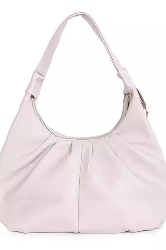 Veronly soft pleated shoulder bag