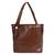 Veronly textured faux leather tote bag with tassel charm