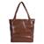 Veronly textured faux leather tote bag with tassel charm