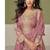 Light pink heavy shimmer silk full stitched free size upto 42 gharara suits