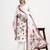 roman silk white kurta dupatt pant set