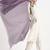 purple and off white mul chanderi silk anarkali kurta trouser dupatta set