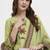 mul chanderi green kurta dupatta pant set