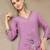 lavender mul chanderi silk embroidery a-line kurta palazzo dupatta set