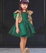 Couture party wear dress for baby girl