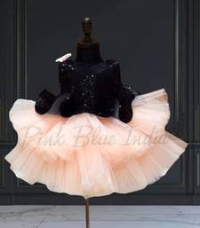 Peplum party wear frock for baby girl