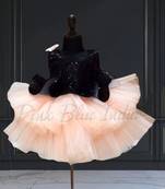Peplum party wear frock for baby girl