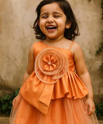 Flower birthday dress & outfit for girl 1