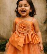 Flower birthday dress & outfit for girl