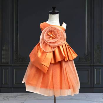 Flower birthday dress & outfit for girl 2