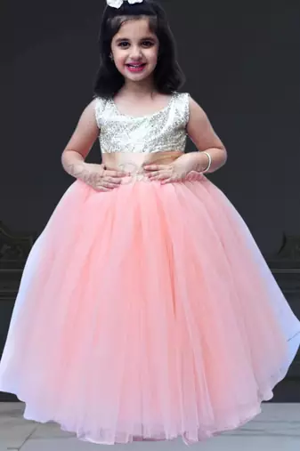 Cute birthday gown for girls – baby birthday outfit