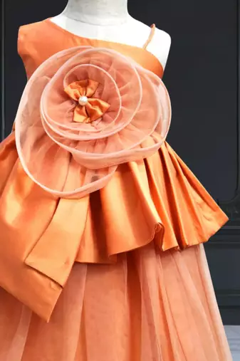 Flower birthday dress & outfit for girl