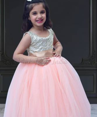 Cute birthday gown for girls – baby birthday outfit 2
