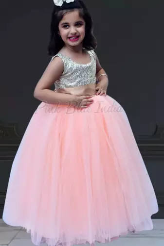 Cute birthday gown for girls – baby birthday outfit
