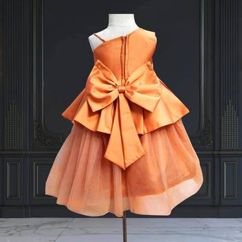 Flower birthday dress & outfit for girl 5