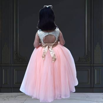 Cute birthday gown for girls – baby birthday outfit 4