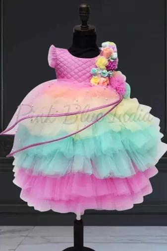 Buy online unicorn gown, unicorn inspired party dress