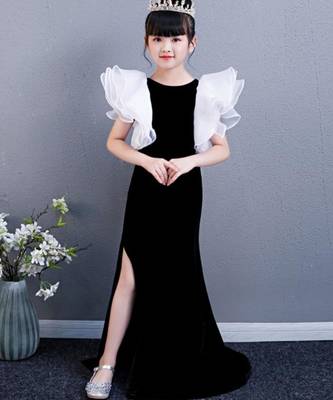 Little girls slit dress online in india 1