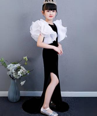 Little girls slit dress online in india 2