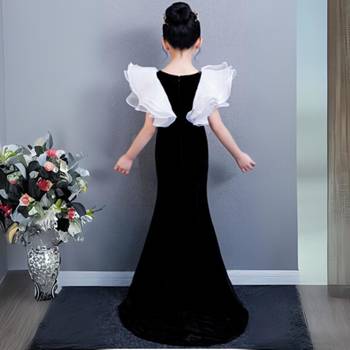Little girls slit dress online in india 3