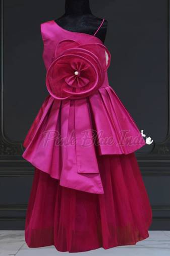 Baby girl pink pleated dress online