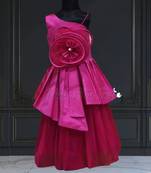 Baby girl pink pleated dress online