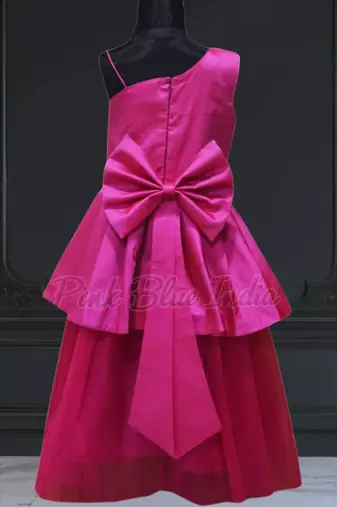 Baby girl pink pleated dress online