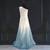 Silver fish cut party gown