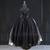Black party wear gown for girls