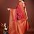 maroon banrasi art silk with jacquard work and zari weaving saree with blouse