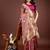 magenta lichi art silk with jacquard work and zari weaving saree with blouse