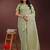 light green cotton with with jacquard work and zari weaving saree with blouse