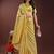 yellow cotton with with jacquard work and zari weaving saree with blouse