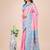 pink lichi art silk with printed and zari weaving saree with blouse