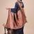 navy blue linen cotton with jacquard work and zari weaving saree with blouse